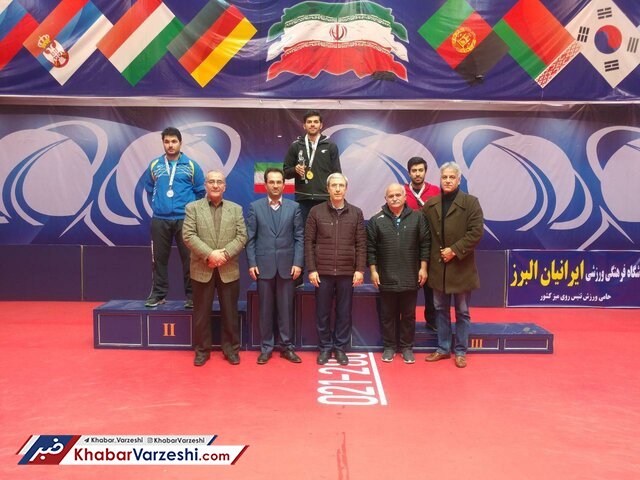 لطفی قهرمان تور تنیس روی میز ایران شد