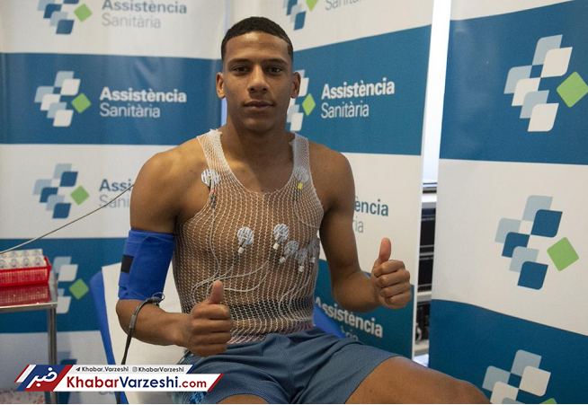 عکس| خرید جدید در تست پزشکی بارسلونا