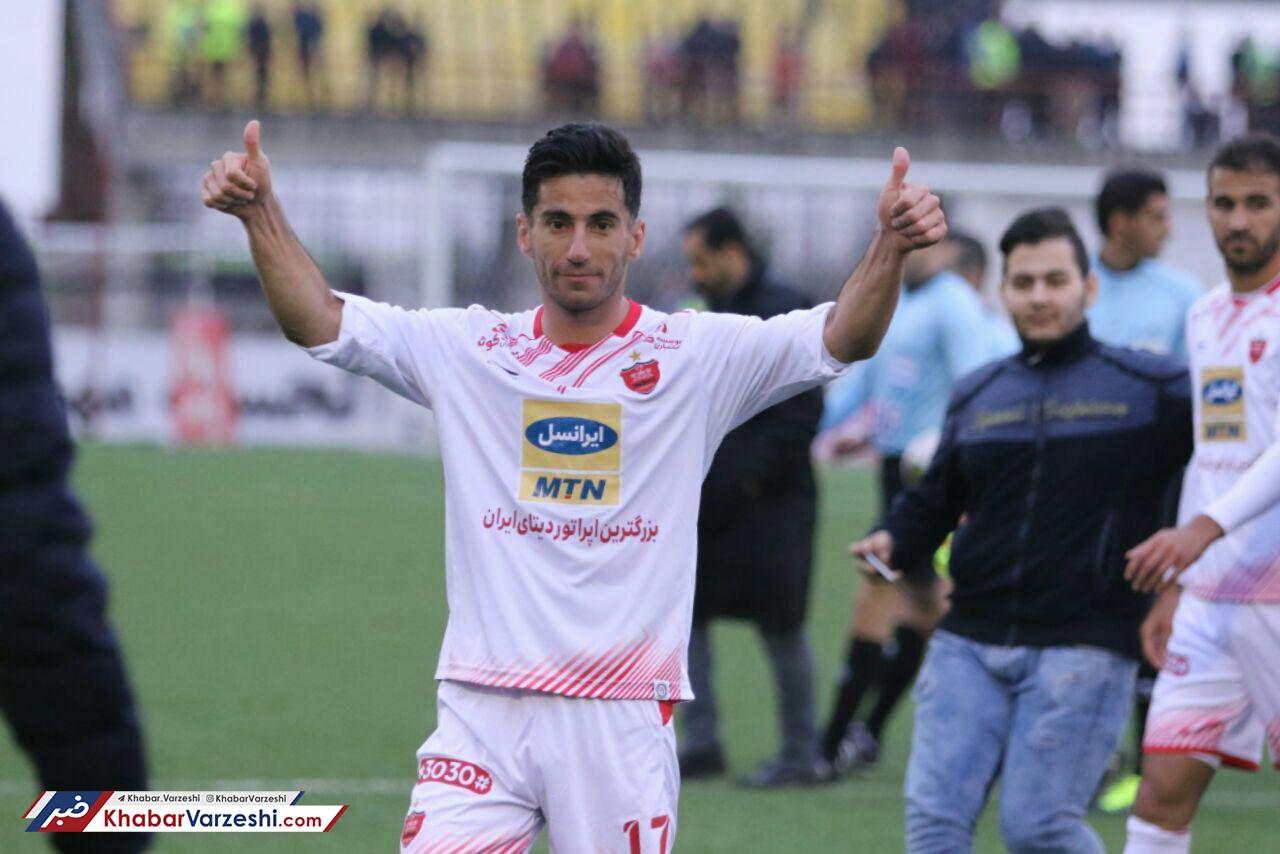 از برانکو تشکر می‌کنم که مرا وارد تیم بزرگ پرسپولیس کرد