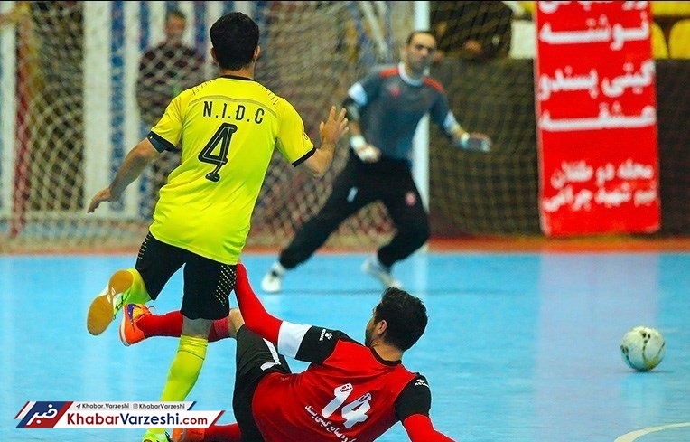 صعود حفاری به نیمه‌نهایی لیگ برتر فوتسال