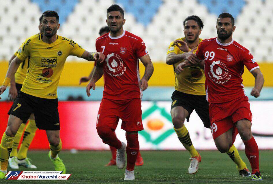 گزارش تصویری| صدرنشینی سپاهان با غلبه بر سپیدرود رشت