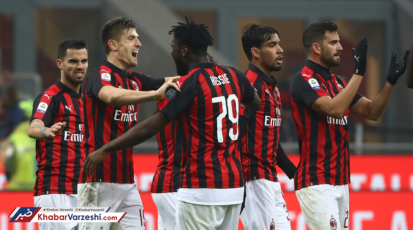 صعود میلان به رده چهارم سری‌آ