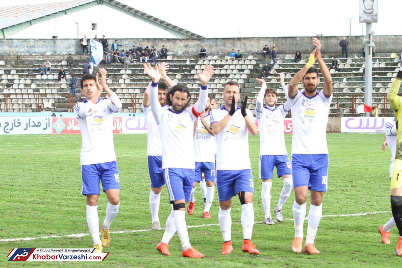 گزارش تصویری| برتری خانگی ملوان مقابل سرخپوشان پاکدشت