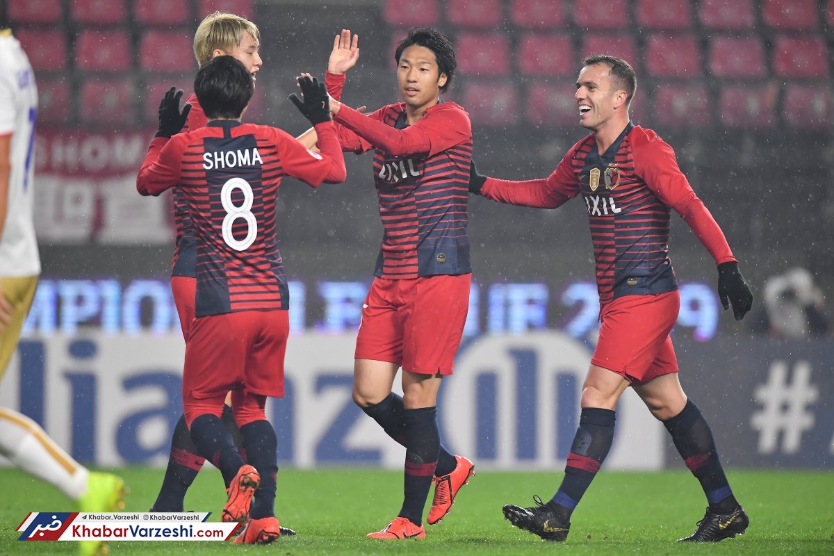 صعود کاشیما به مرحله گروهی لیگ قهرمانان آسیا