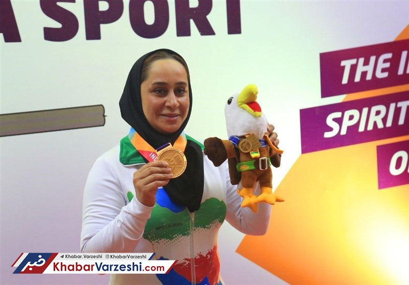 ساره جوانمردی طلایی شد