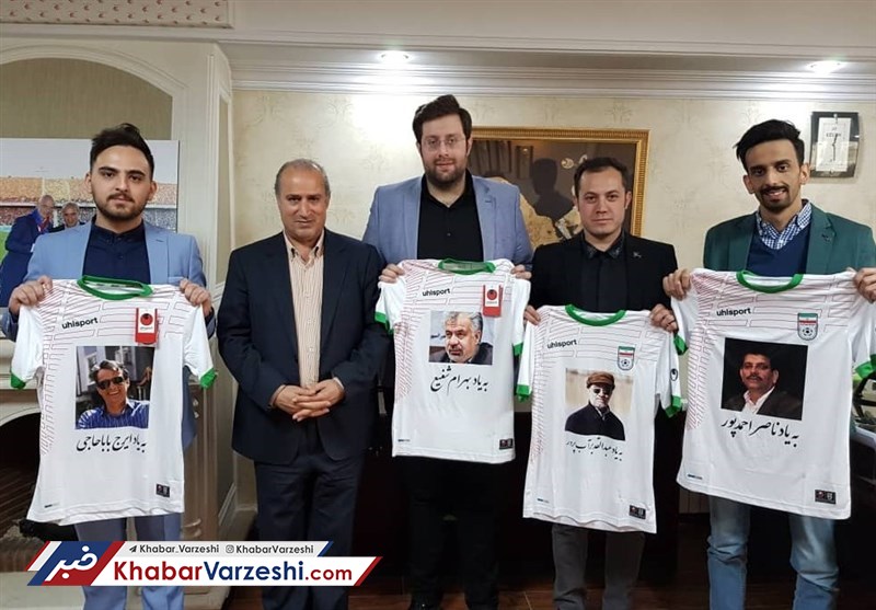 دیدار فرزندان پیشکسوتان فقید رسانه با تاج