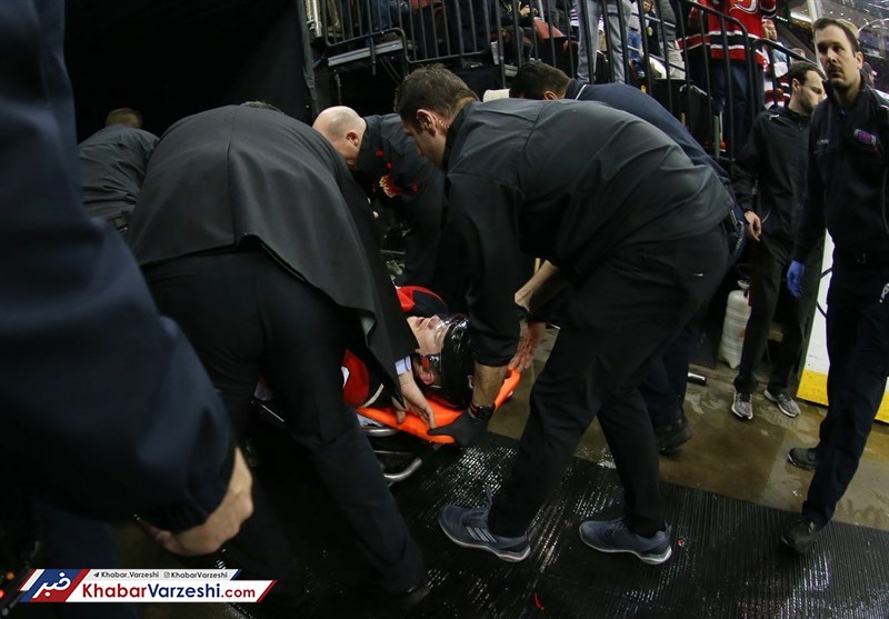 عکس| مصدومیت وحشتناک مولر در لیگ ملی هاکی