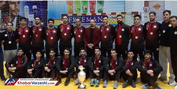 هندبال زاگرس اسلام‌آباد غرب نایب‌قهرمان لیگ برتر شد