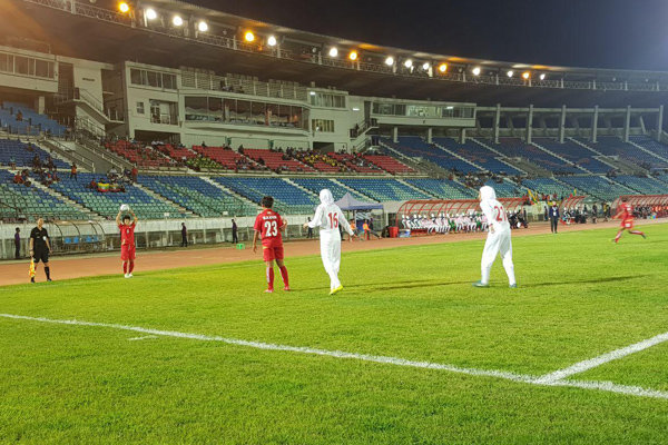 شکست تیم فوتبال دختران نوجوان مقابل استرالیا