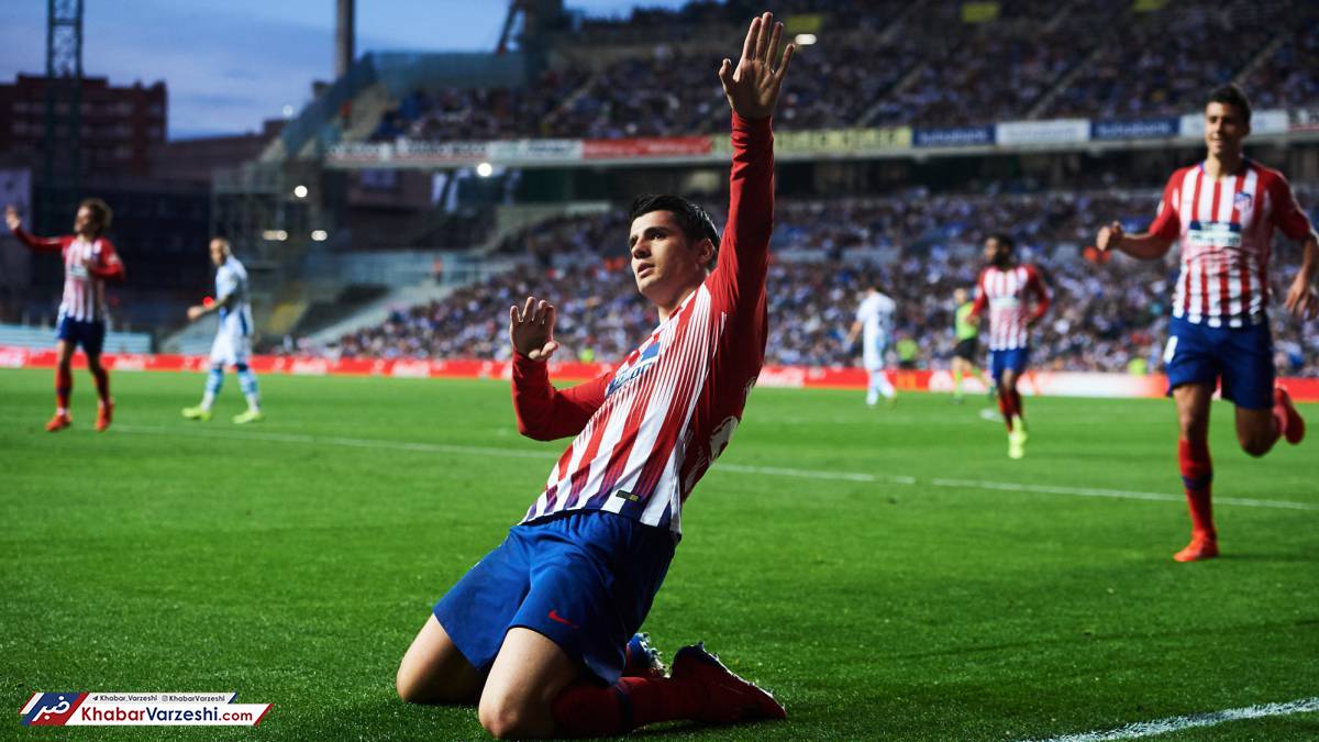 برتری قاطع اتلتیکومادرید با درخشش موراتا
