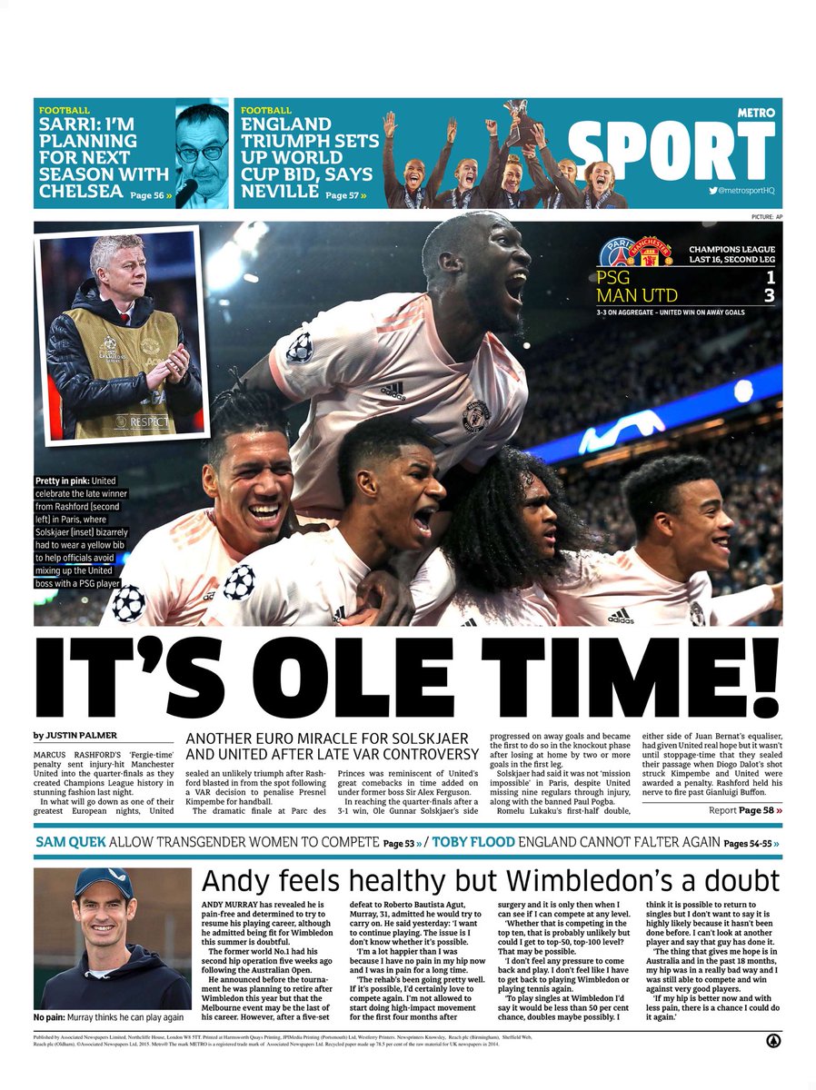 روزنامه مترو| این اوله‌تایم است!