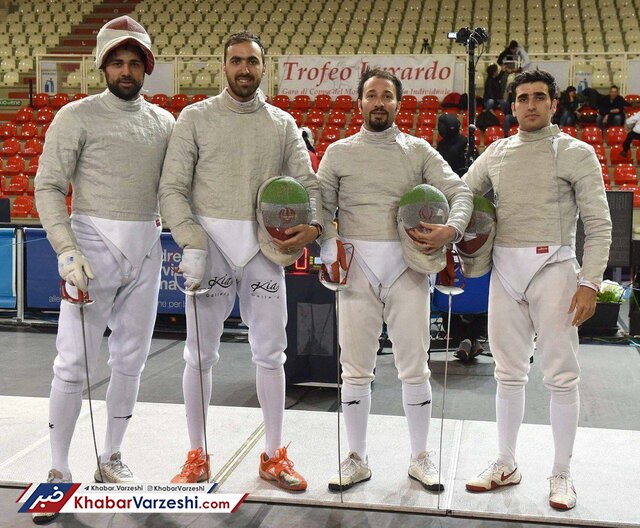 نایب‌قهرمانی شمشیربازان ایران در جهان