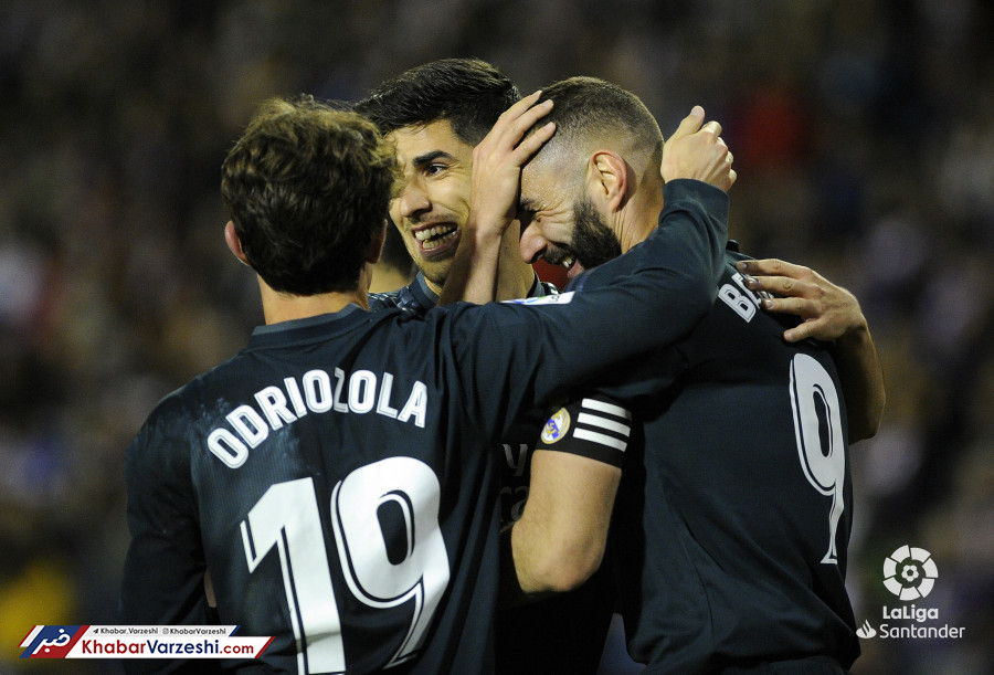 رئال با 4 گل موقتاً از بحران عبور کرد