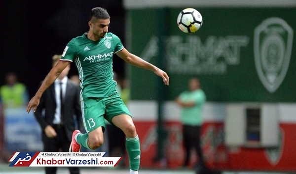 تساوی گروژنی مقابل اورال با گل به خودی محمدی