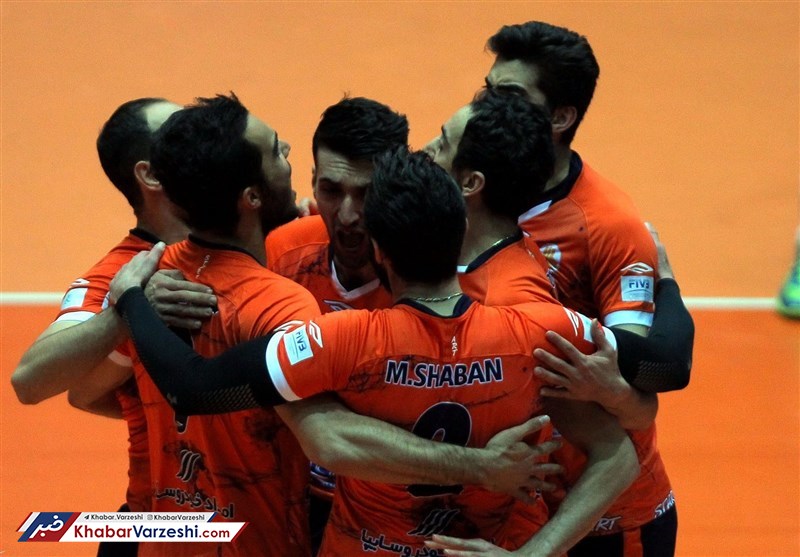 پیروزی سایپا در بازی نخست فینال لیگ برتر والیبال