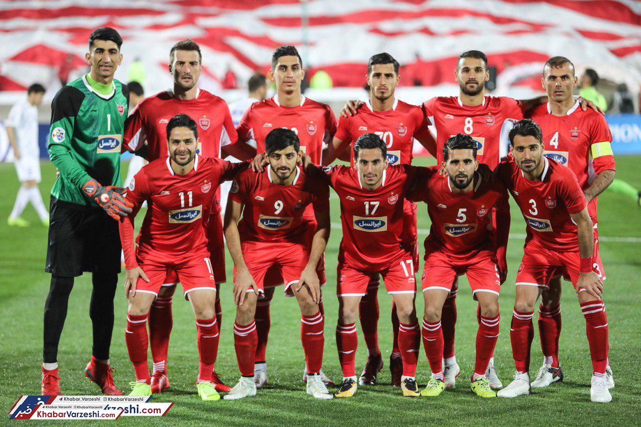 ترکیب رسمی پرسپولیس مقابل سپیدرود
