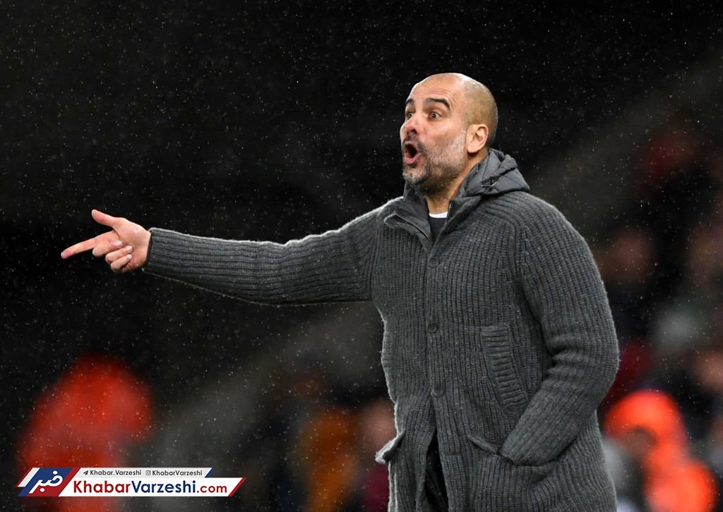 اعتراف گواردیولا به پیروزی سیتی به کمکِ داور!