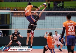 تکلیف قهرمانی لیگ برتر والیبال به بازی سوم کشیده شد