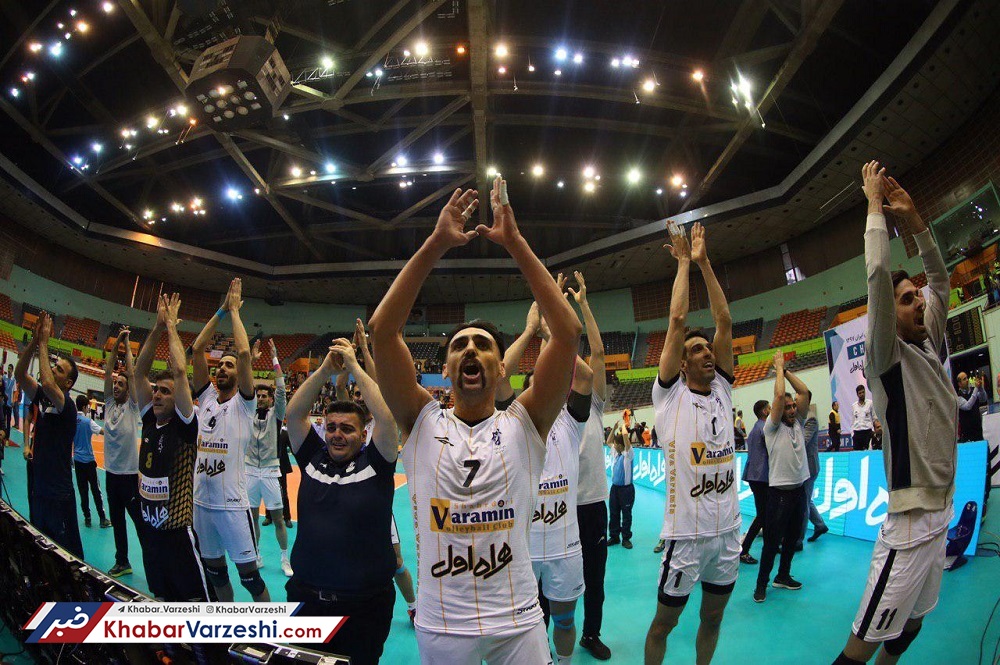 شهرداری ورامین قهرمان لیگ برتر والیبال شد