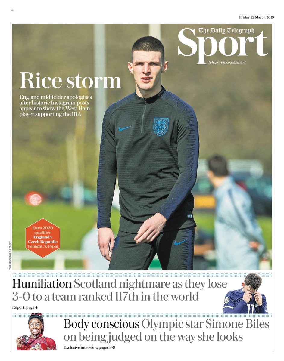 روزنامه تلگراف| توفانِ رایس