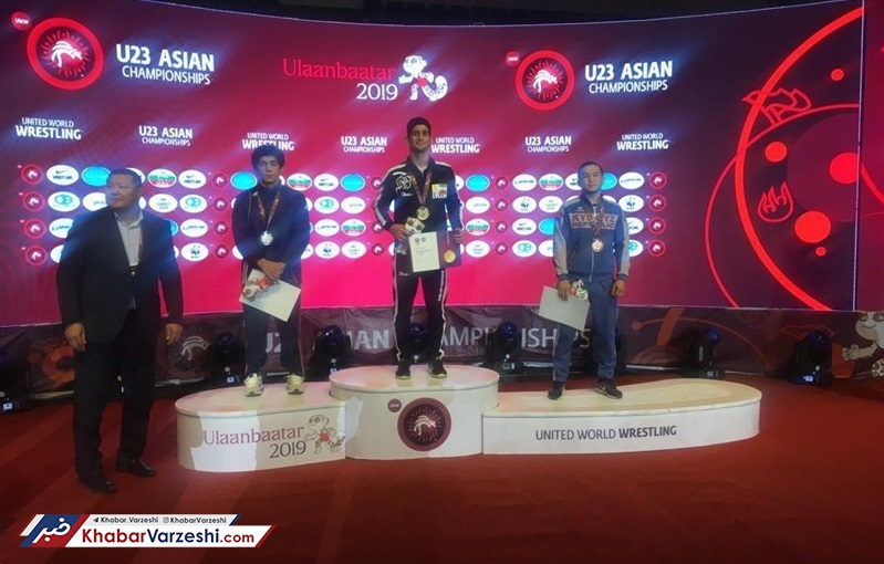 تیم امید کشتی فرنگی ایران بر بام آسیا