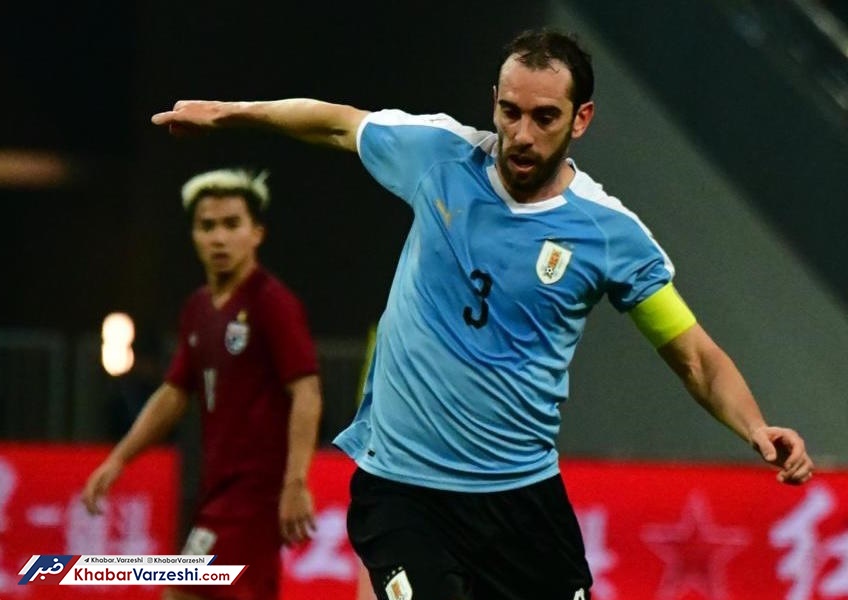 مدافع اتلتیکو باسابقه‌ترین بازیکن تیم ملی اروگوئه