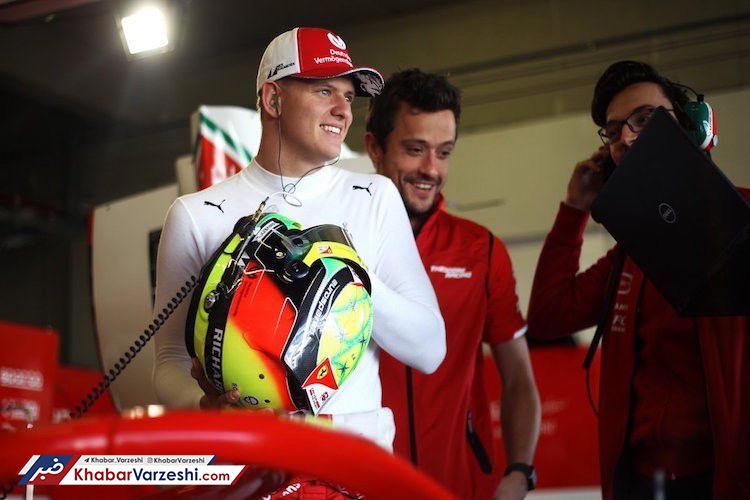 اولین حضور فرزند شوماخر در فرمول یک