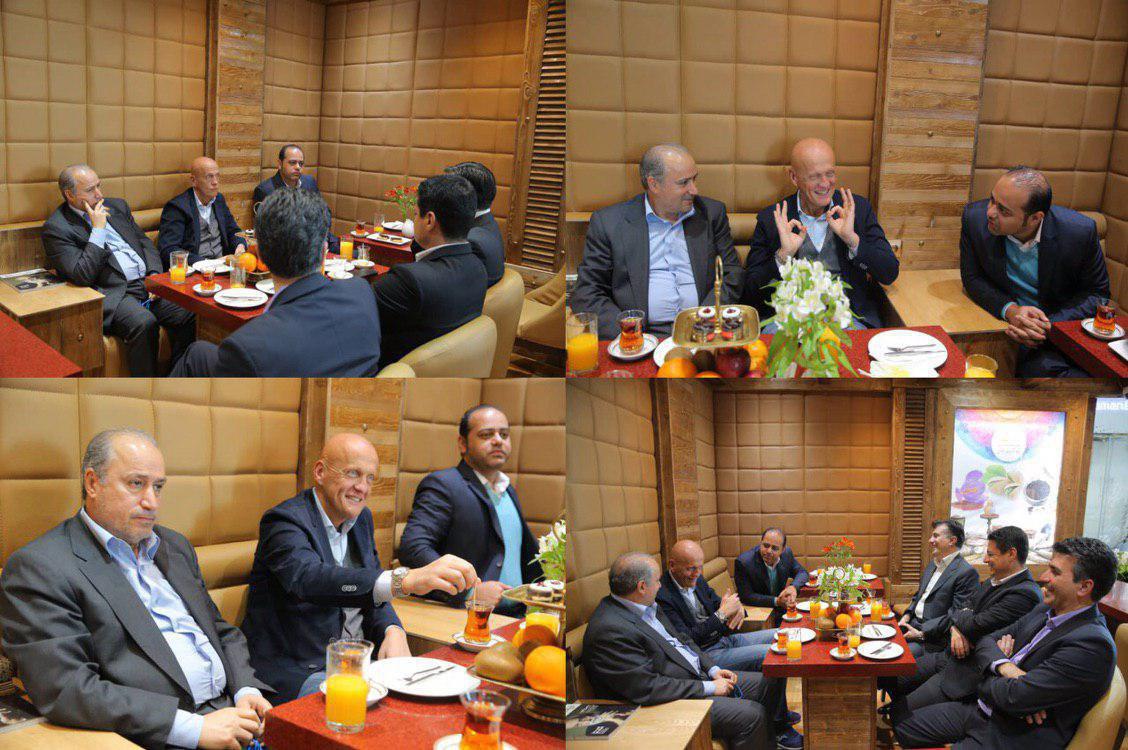 توضیح تاج در مورد حضور کولینا در تهران