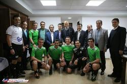 تائید تصمیم داور بازی سایپا و نساجی توسط کولینا