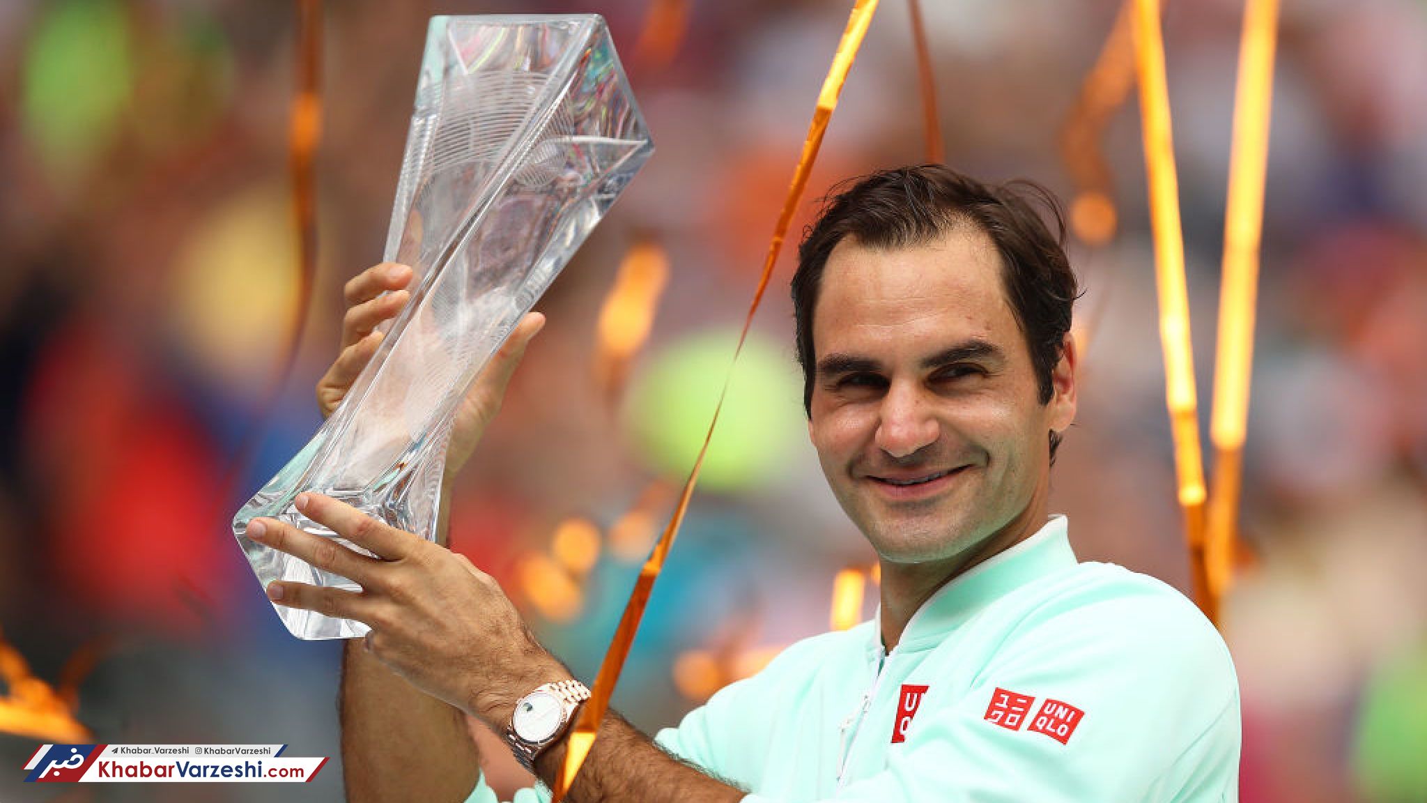 فدرر قهرمان مسترز میامی شد