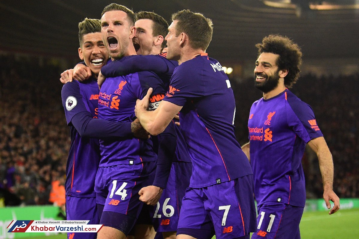 صدرنشینی لیورپول با طلسم‌شکنی صلاح برابر قدیس‌ها