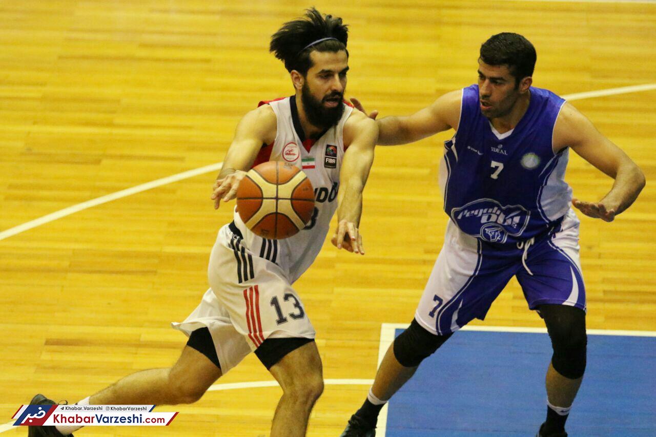 گزارش تصویری| برتری شیمیدر مقابل پگاه و صعود به جمع چهار تیم برتر لیگ بسکتبال