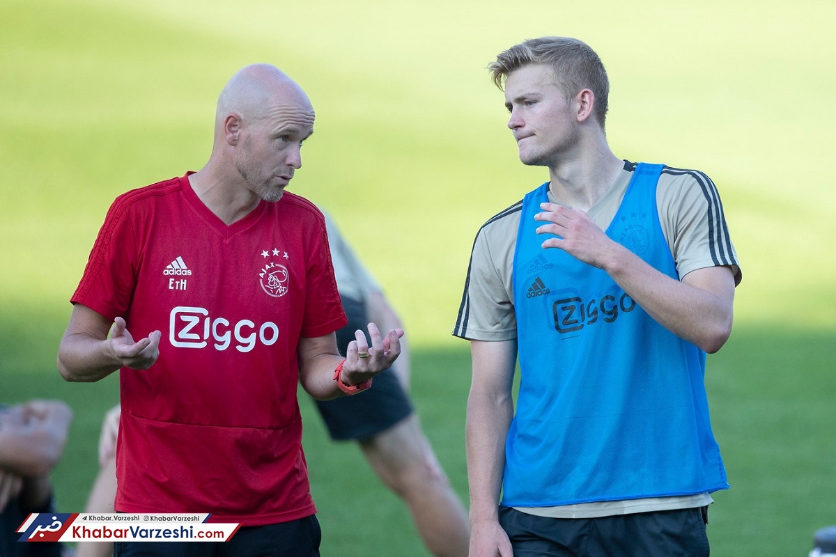 سرمربی آژاکس مقصدِ دی‌لیخت را لو داد؟