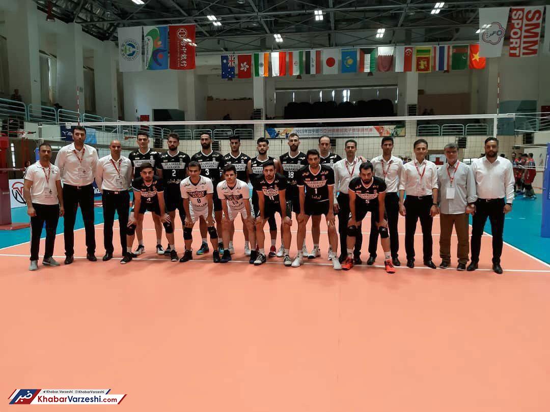 شهرداری ورامین والیبال باشگاه‌های آسیا را با برد شروع کرد