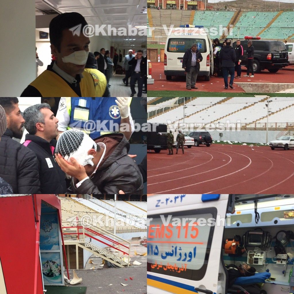 باخت تراکتور ۵۰ مصدوم برجای گذاشت!