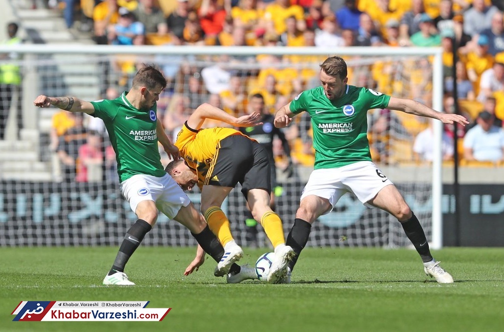 برایتون بدون جهانبخش از پس گرگ‌ها برنیامد