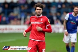 برتری ناتینگهام فارست در حضور انصاری‌فرد