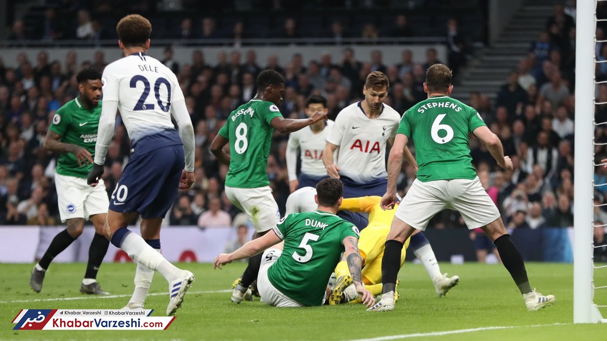 برایتون، تاتنهام را جان به لب کرد!