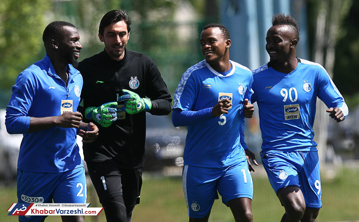 زمان تمرین امروز استقلال مشخص شد