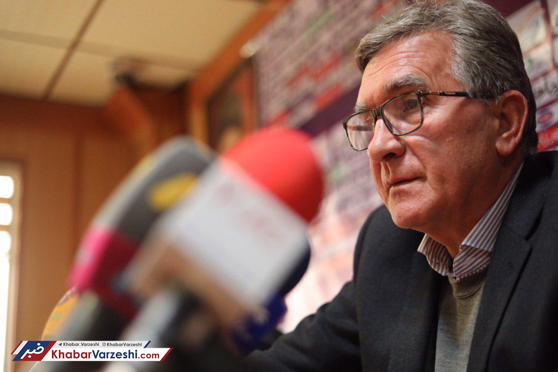 گزارش تصویری| نشست خبری برانکو قبل از دیدار با سپاهان