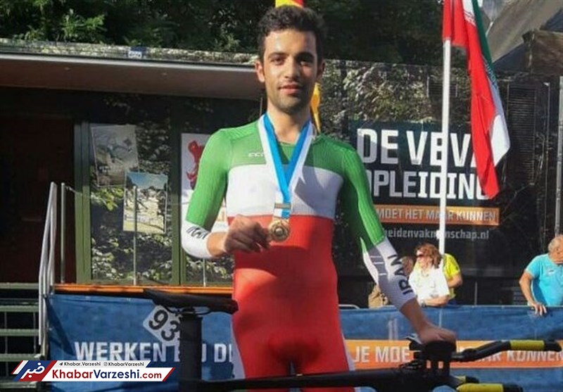 اولین طلای ایران در دوچرخه‌سواری قهرمانی آسیا