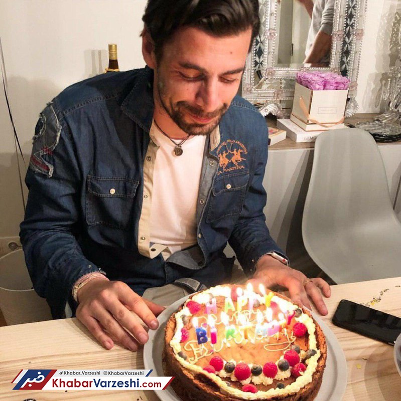 عکس| جشن تولد ستاره محبوب استقلالی