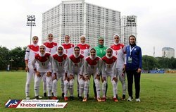 حذف بانوان فوتبالیست ایران به دلیل کارت زرد بیشتر