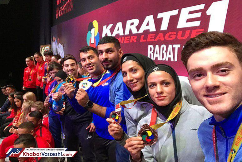 صعود كاراته كاهای ايرانی در رنكينگ جهانی