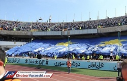 اعتراضات شدید هواداران استقلال در آزادی