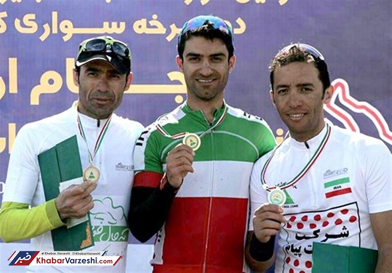 قهرمانی خدایاری در دوچرخه‌سواری کوهستان