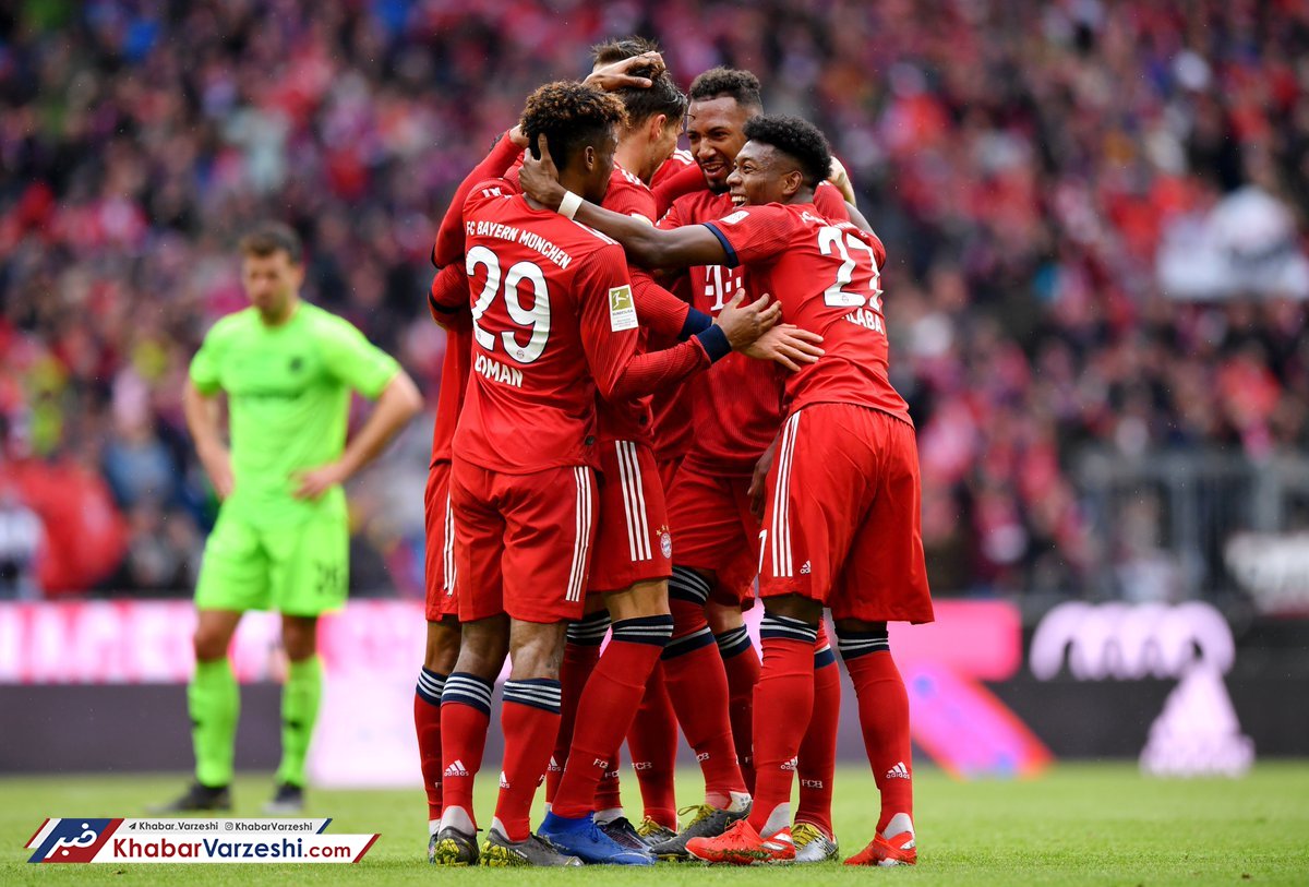 باواریایی‌ها حریف ته‌جدولی را بردند و به قهرمانی نزدیک‌تر شدند