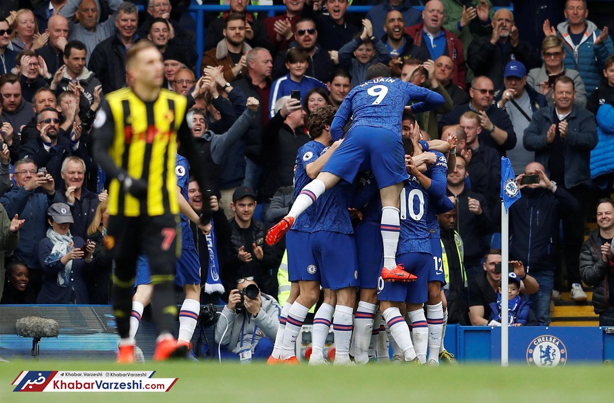 چلسی به رده سوم رسید، منچستریونایتد از صعود به لیگ قهرمانان بازماند