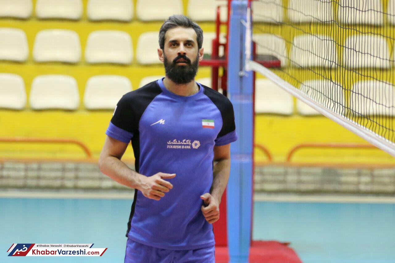 گزارش تصویری| تمرین تیم ملی والیبال در حضور ستاره ها