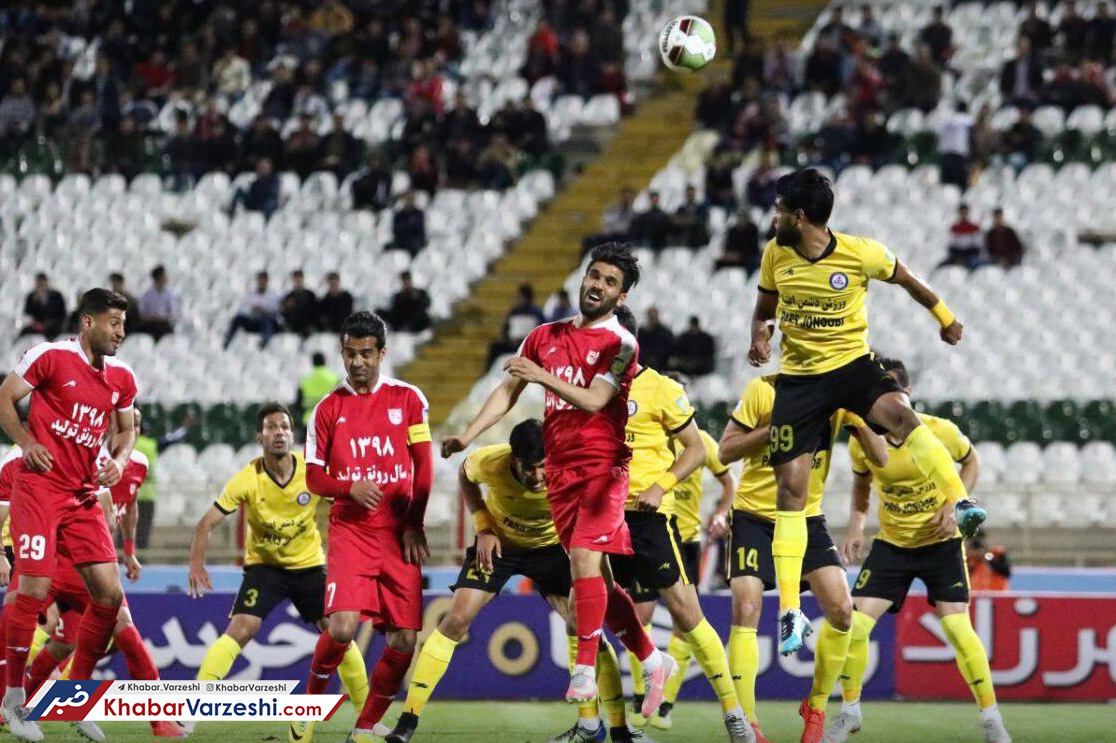 گزارش تصویری| تساوی تراکتورسازی مقابل پارس جنوبی در تبریز